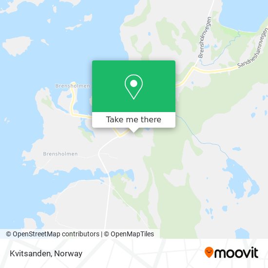 Kvitsanden map