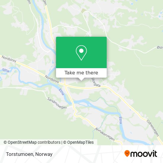 Torstumoen map