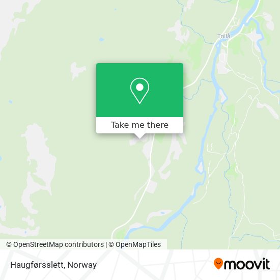 Haugførsslett map