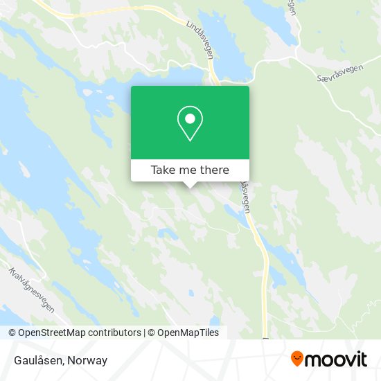 Gaulåsen map