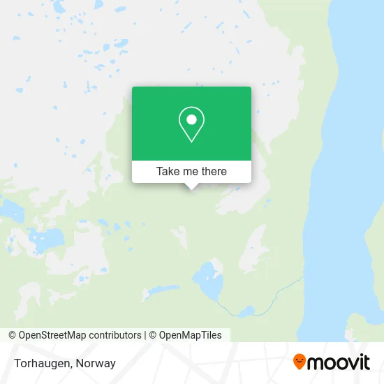 Torhaugen map