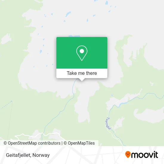 Geitafjellet map