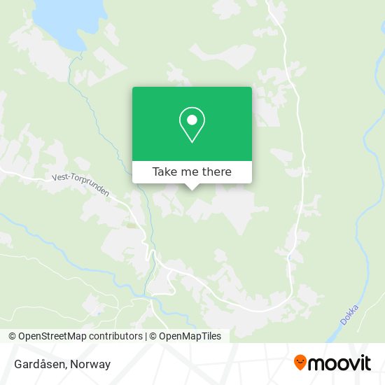 Gardåsen map