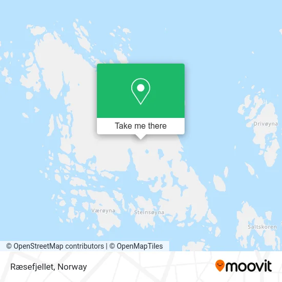 Ræsefjellet map