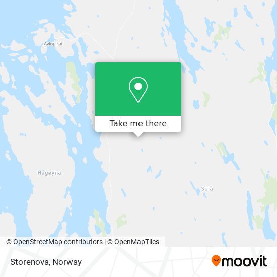 Storenova map