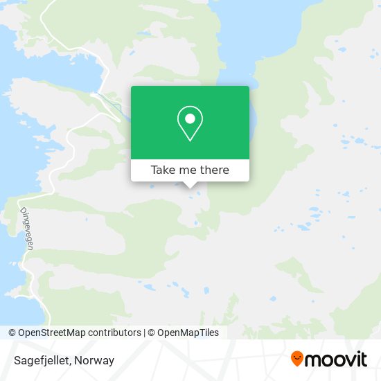 Sagefjellet map