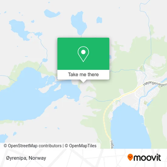 Øyrenipa map