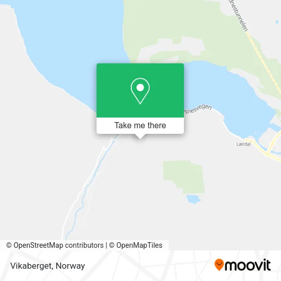 Vikaberget map