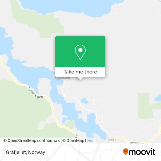 Gråfjellet map