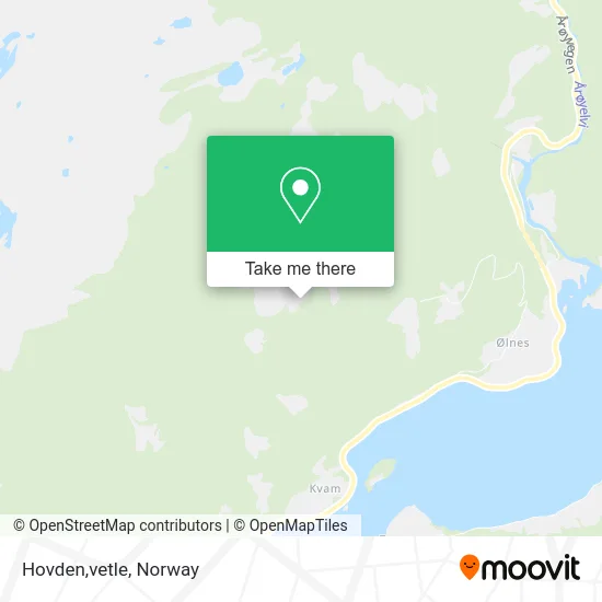 Hovden,vetle map