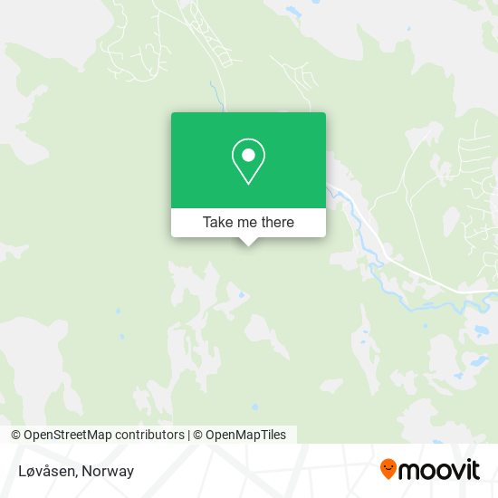 Løvåsen map