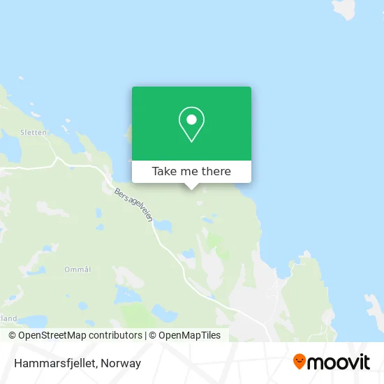 Hammarsfjellet map