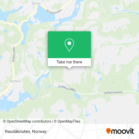Raudåknuten map