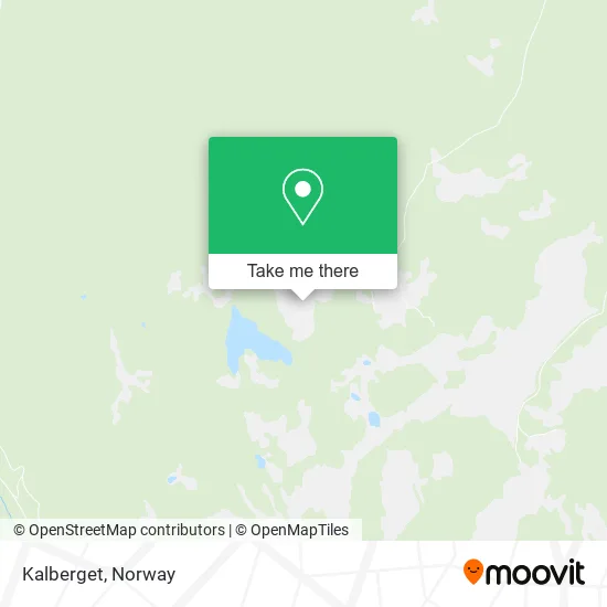 Kalberget map