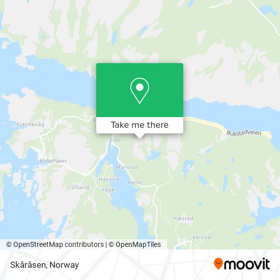 Skåråsen map