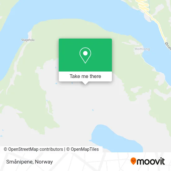 Smånipene map