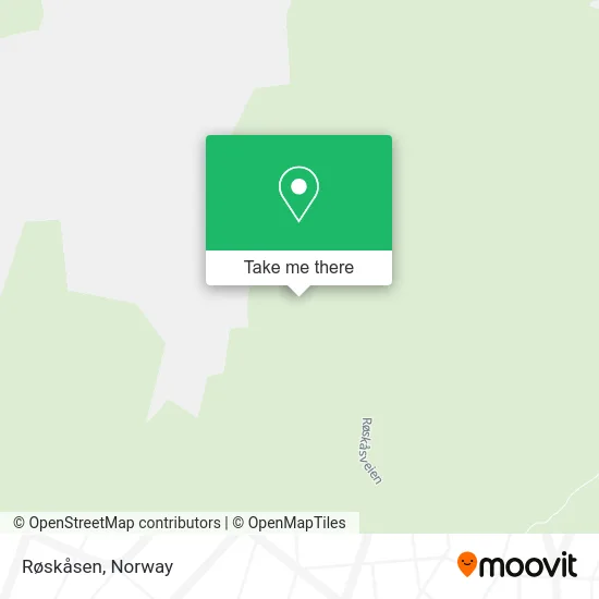 Røskåsen map