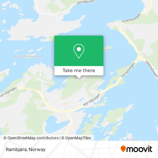 Rambjøra map