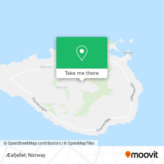 Æafjellet map