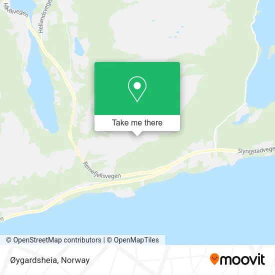 Øygardsheia map