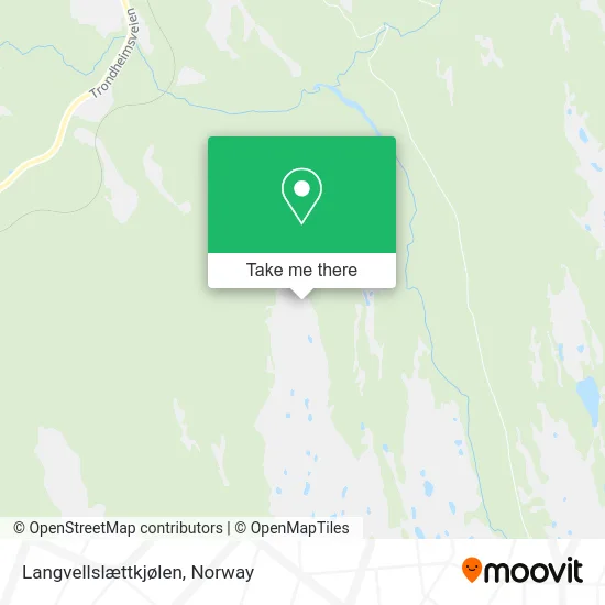 Langvellslættkjølen map