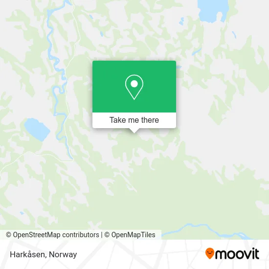 Harkåsen map
