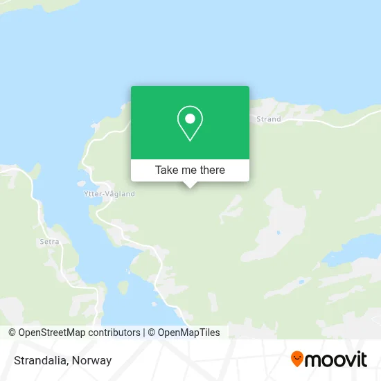 Strandalia map