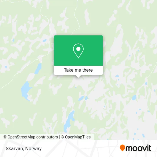 Skarvan map