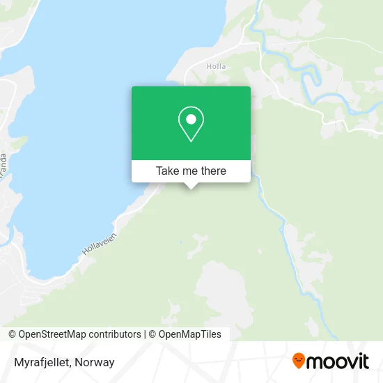 Myrafjellet map
