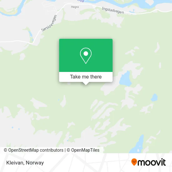 Kleivan map
