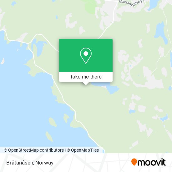 Bråtanåsen map