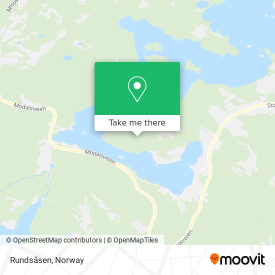 Rundsåsen map