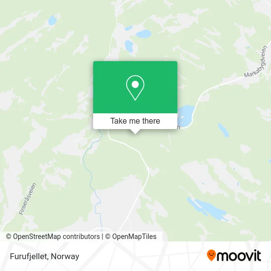 Furufjellet map