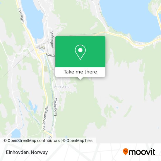 Einhovden map