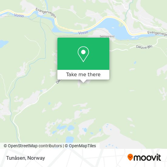 Tunåsen map