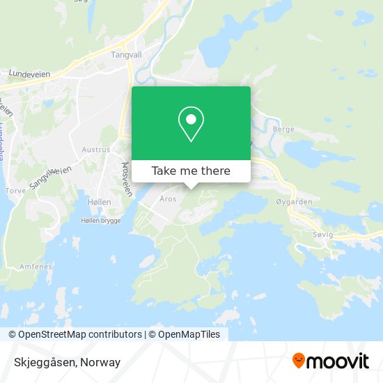 Skjeggåsen map