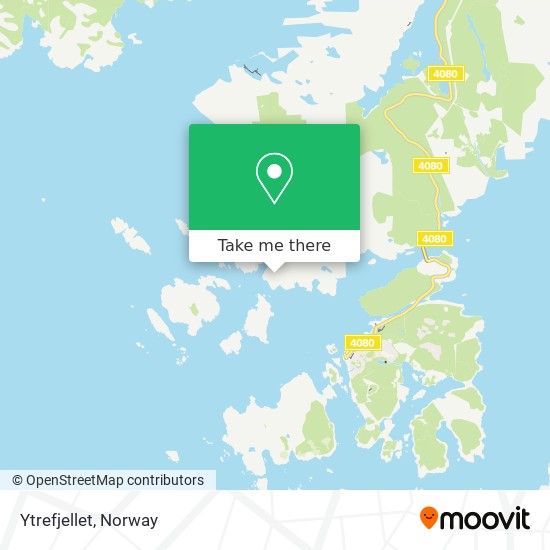 Ytrefjellet map