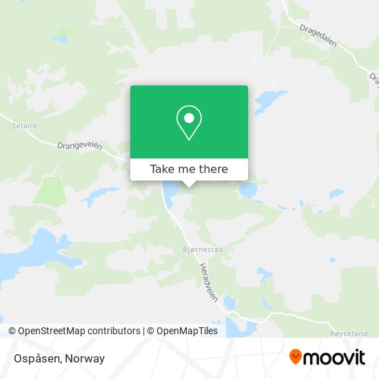 Ospåsen map