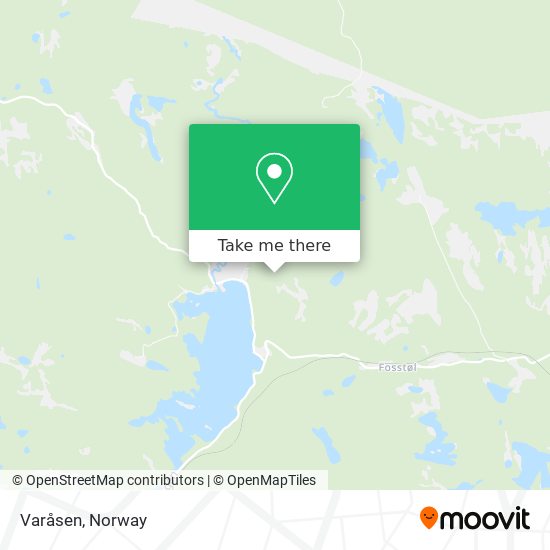 Varåsen map