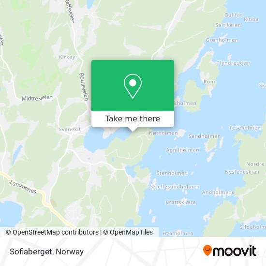 Sofiaberget map