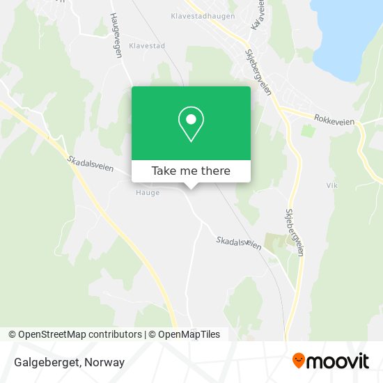 Galgeberget map