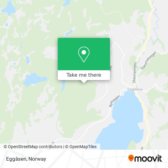 Eggåsen map