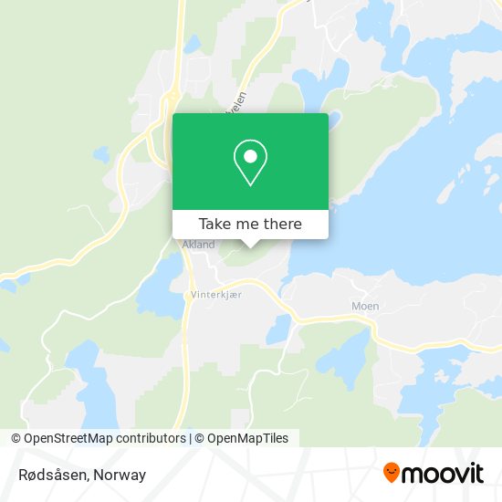 Rødsåsen map