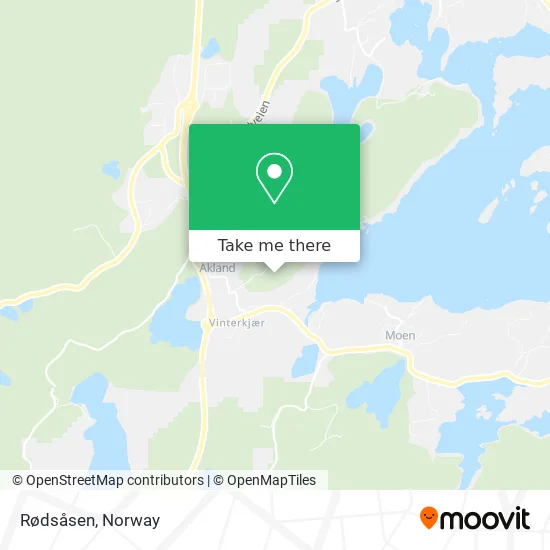 Rødsåsen map