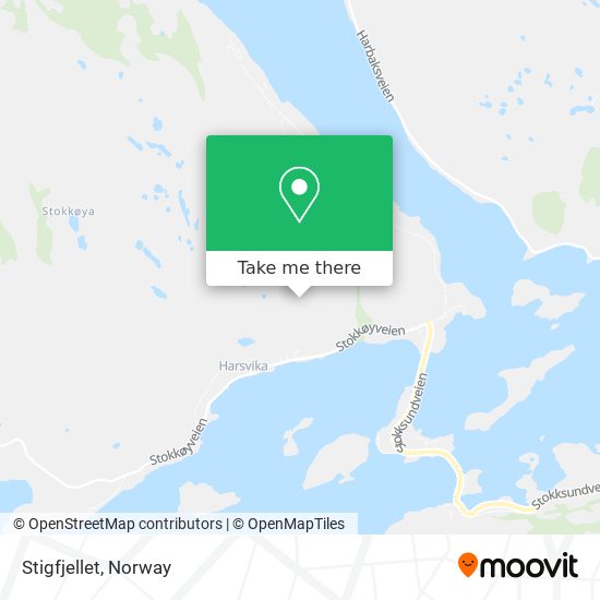 Stigfjellet map