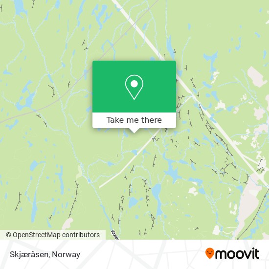 Skjæråsen map