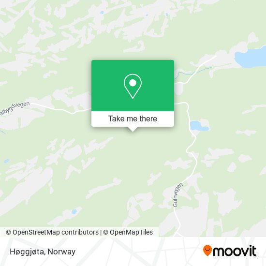 Høggjøta map