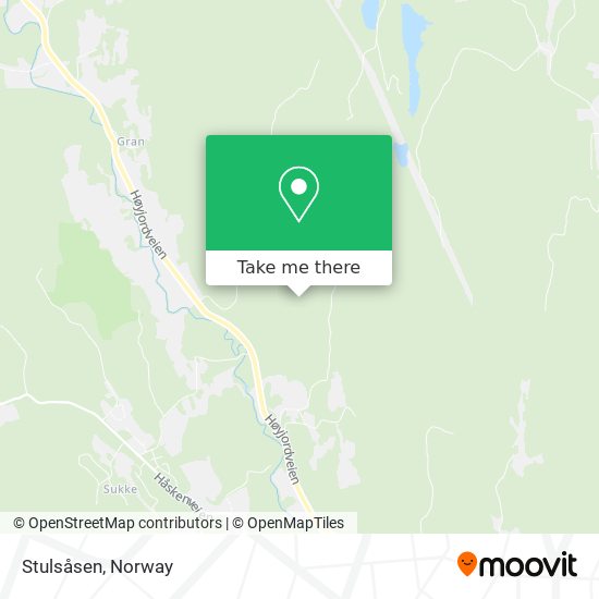 Stulsåsen map