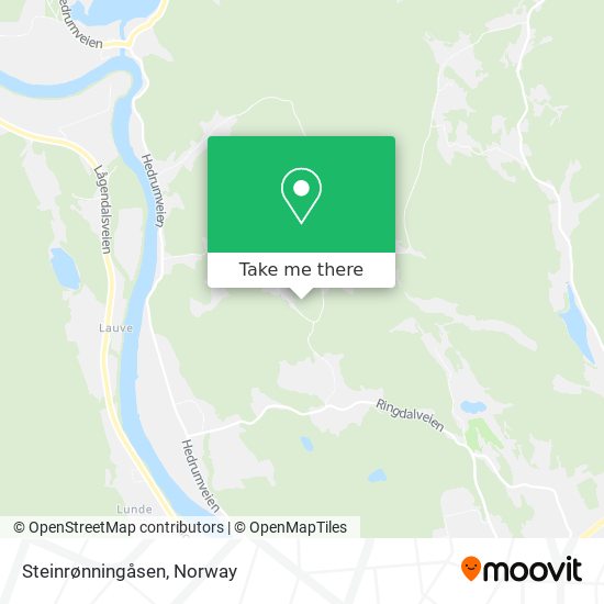 Steinrønningåsen map