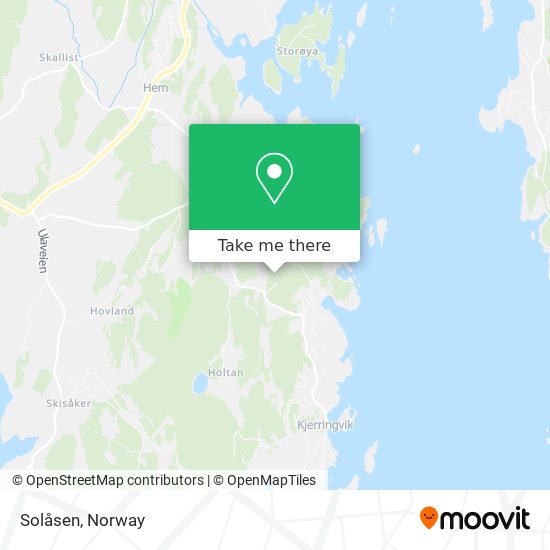 Solåsen map